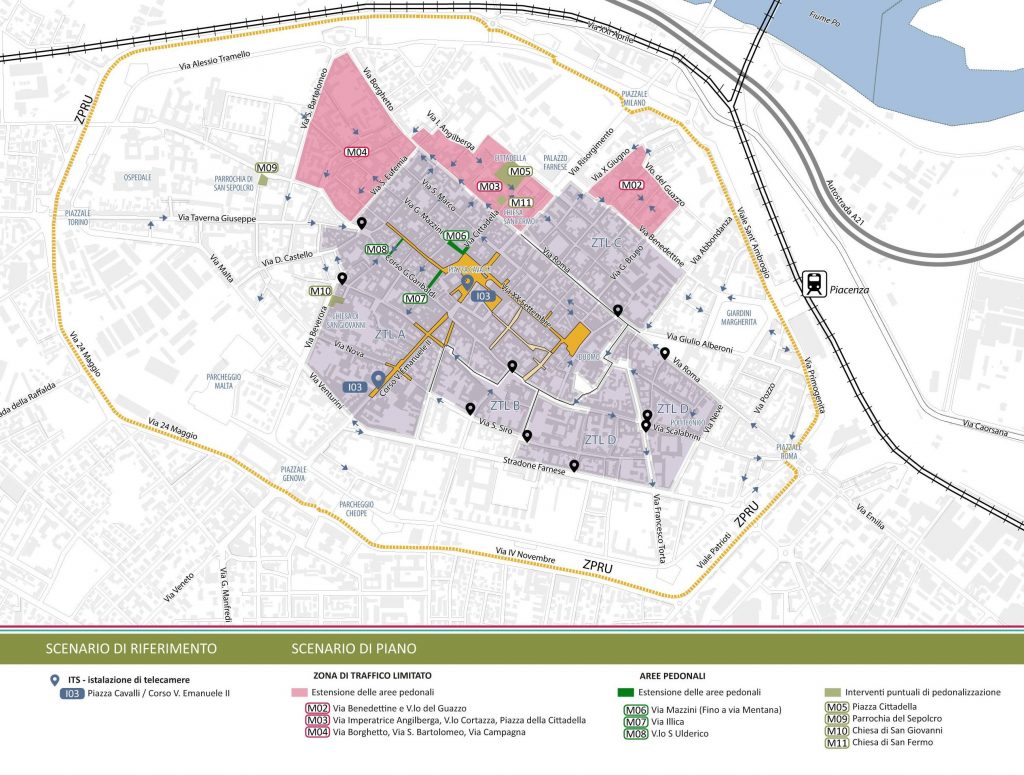 Nuovo Piano Urbano Per La Mobilità: Ztl Verso L'ampliamento LA MAPPA ...