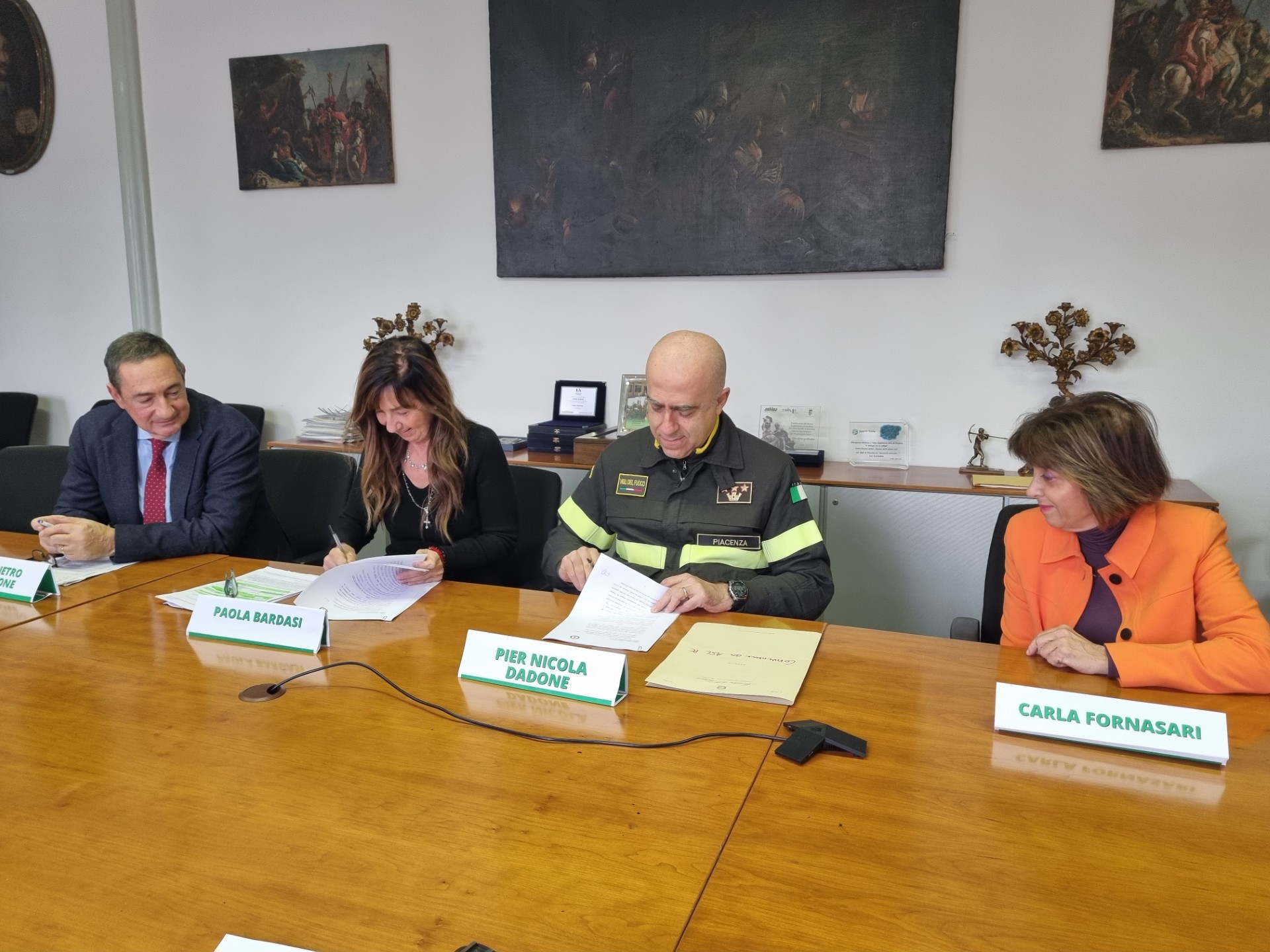 Doctor Assigned to Piacenza Fire Brigade Through New Agreement